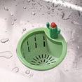 thumbnail image 2 of 2 coladores de fregadero de cocina con forma de cactus, cesta de descarga automática, multifuncionales, para uso doméstico, cesta de drenaje, filtro de red, cesta de elevación, filtros de drenaje de r, 2 of 5
