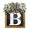 thumbnail image 1 of Last Name Front Door Wreath Front Door Porch Decoration for for Home Blessings Spring Parties, 1 of 2