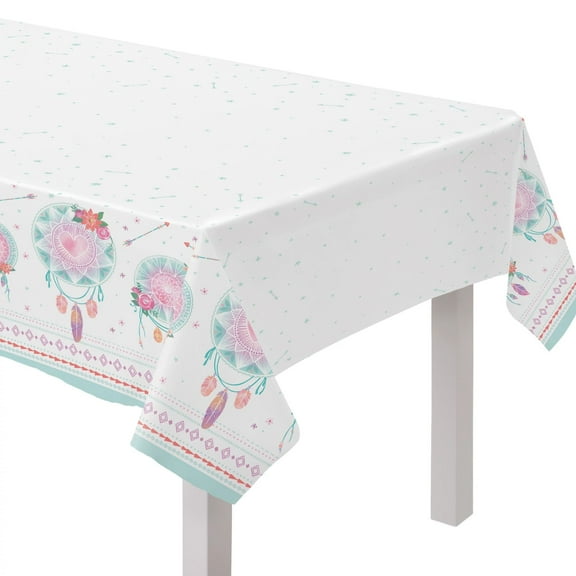 Amscan Boho Girl 'Free Spirit' Paper Tablecover (1ct)