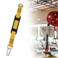 thumbnail image 6 of BAOSITY Exercise Strap Hanging Strap Bodybuilding with Snap Carabiner Strength Training Workout Adults Garden Reusable Max Load 100kg Yellow, 6 of 8