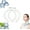 White, variant on Dr Chilly Ice Ring, Neck Cooling Tube, Ice Ring Neck Cooler Freezes in Tap Water, Neck Cooling Wraps,Reusable Ice Neck Ring Wearable Body Cooling Products for Summer Heat (Blue, 1pc)