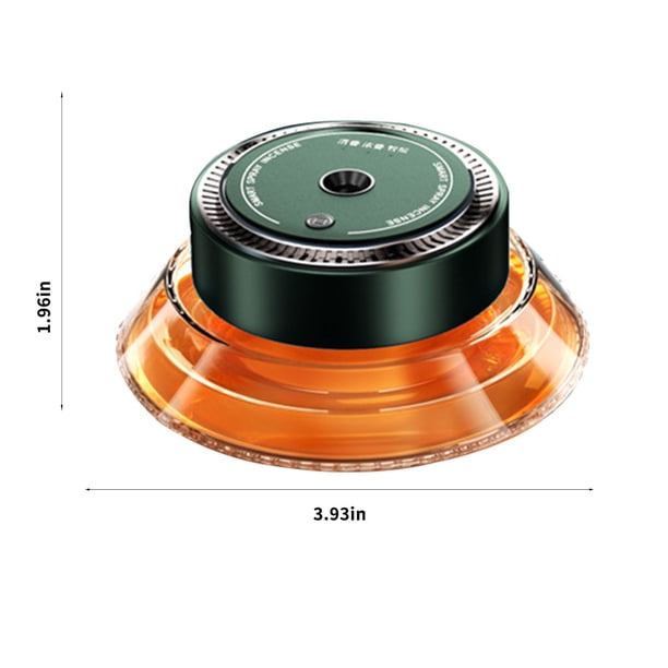 Pisexur Accesorios para coches, Electrónica para cochesPerfume inteligente para coche, aromaterapia atomizada de aleación con asiento de arranque, 50 ml