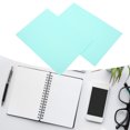 thumbnail image 4 of School Projects Presentation Cover, Frosted Rollable 6 Holes Horizontal PP Plastic Paper Covers Non Deform Flexible  For Reports ANGGREK pico verde, 4 of 8