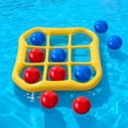 thumbnail image 3 of Giant Tic Tac Toe Game & Pool Toys Jumbo Floating Swimming Pool Game for All Adults Teens Family, Backyard, Beach Activity Set Summer Pool Party Water Toys Gifts for Teens Adults, 3 of 13