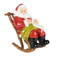 thumbnail image 4 of Figura de Papá Noel, estatua de resina, adorno de mesa, escultura decorativa, decoración navideña para dormitorio, estante, decoración del hogar, 4 of 9