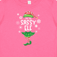 thumbnail image 4 of Inktastic Funny Christmas I'm the Sassy Elf with Shoes and Hat Boys or Girls Baby T-Shirt, 4 of 5