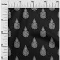 thumbnail image 1 of oneOone Tissu en Mousseline de Viscose, Tissu Imprimé à Blocs Cachemire, 1 Yard, 42 Pouces de Large, 1 of 4