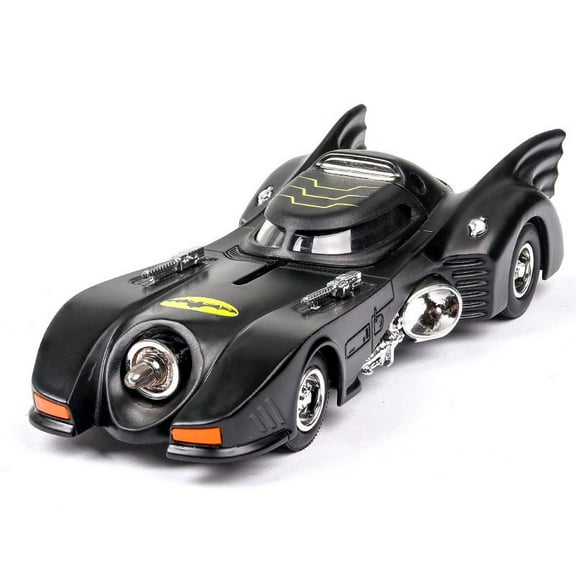 1: 36 Bat car Model High Simulation Diecasts Toy With Sound and Light Pull Back Vehicles Decoration Toys For Kids Gift