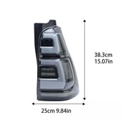 MZORANGE 2 PCS Rear LED Tail Light Lamp Brake For Toyota 4Runner 2003-2006 2007 2008 2009
