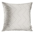 thumbnail image 1 of BSDHOME Line Modern Stylish Geometric Striped Monochrome Linear Braids Fancy Pillow Case 20x20 Inches Pillowcase, 1 of 1