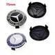 thumbnail image 4 of Juego de 4 tapacubos azules, compatibles con Mercedes-Benz, tapacubos de 75 mm, tapacubos ABS, 4 of 5