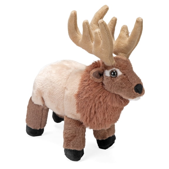 Wild Republic Elk Plush, Stuffed Animal, Plush Toy, Gifts For Kids, Cuddlekins 8 Inches