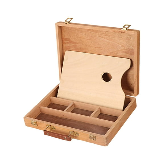 Rongfmy Artist Supply Storage Case Art Storage Box for Pastel Pencil Brushes Markers 32cmx24cmx7.5cm