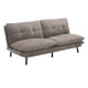 thumbnail image 1 of Sofá Cama Mainstays Color Gris con Respaldo Reclinable de 3 posiciones, 1 of 3