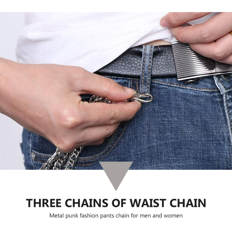 Trousers Chain Layered Metal Punk Fashion Jeans Chain Pants Chain for Men  Women 