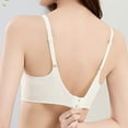 thumbnail image 5 of YFNNUP Everyday Daily Bras, Women's Wireless Bra Support Lift Seamless T-Shirt Bras Full Coverage Khaki,M, 5 of 6
