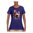 thumbnail image 2 of If It's Not a Bassett Hound Its Just a Dog Gift | Womens Dog Lover Graphic T-Shirt, Purple, X-Large, 2 of 3