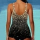 thumbnail image 5 of WILLBEST Traje de Baño para Mujer, control de Abdomen, Trajes de Baño para Mujer, Trajes de Baño de Dos Piezas, Tops con Braguita de Bikini, Trajes de Baño, 5 of 7