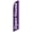 Purple, variant on Cobb Promo Open House Purple Advertising Feather Flag 12ft - Replacement Flag Only Without Poleset