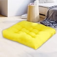 thumbnail image 2 of Cateissary Cojín para silla, cojín para asiento, alfombra antideslizante para interiores, hogar, sala de estar, dormitorio, banco, tocador, Decoración del hogar Amarillo, 2 of 6