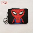 thumbnail image 1 of Spider-Man Coin Purse With Key Ring, Durable Mini Badge Holder Gift For Fans, 1 of 5