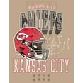 thumbnail image 2 of NFL Kansas City Chiefs Helmet Field Sand Small T-Shirt, 2 of 4