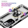 thumbnail image 4 of Funda de teléfono para Xiaomi Redmi Note 11 Pro Plus Global de Uso Rudo Shockproof + Cristal 9D, 4 of 5