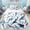 White Blue 02, variant on Erosebridal Blue Ocean Shark Twin Comforter Sets, Kids Boys Girls Bedding Set, Stars Reversible, 2pcs