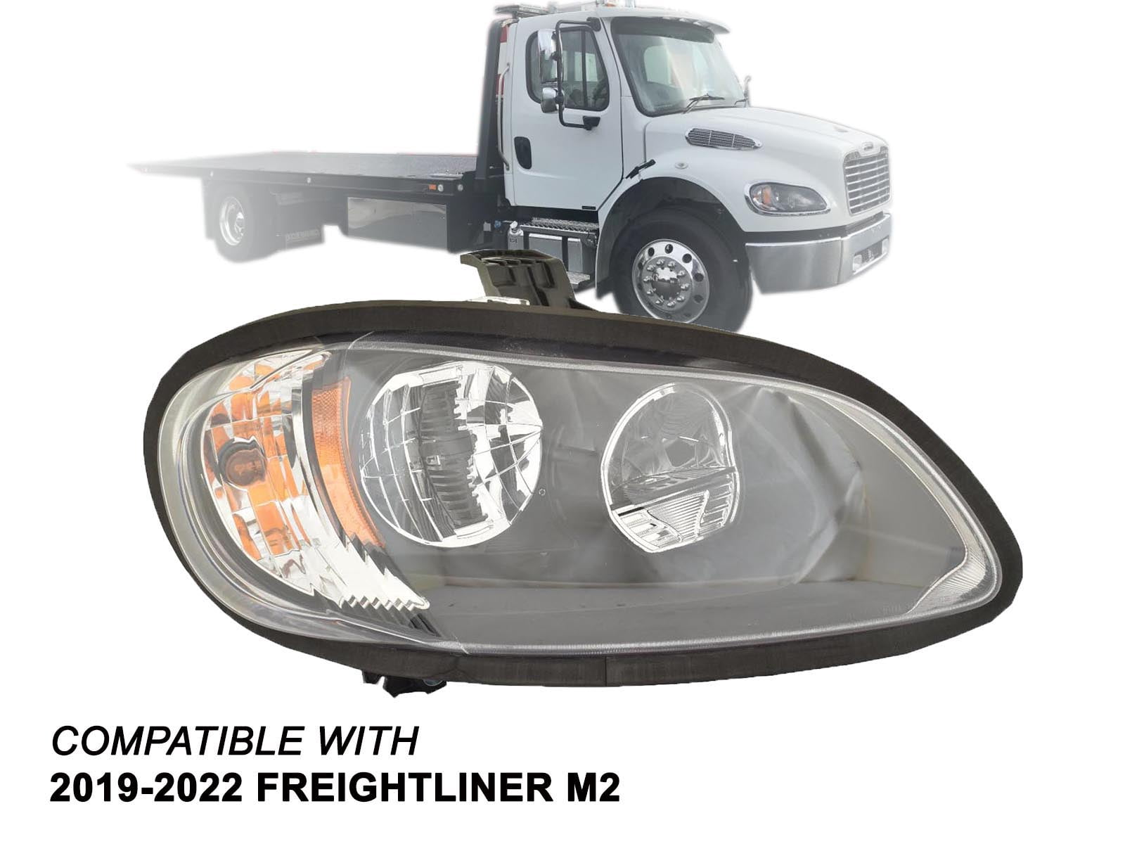 APA Replacement Black LED Headlight for 2019 - 2022 M2 106  