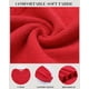 thumbnail image 5 of Jersey Messic con cuello en V para mujer, rojo, talla L, otoño 2024, 5 of 5