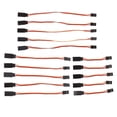 thumbnail image 1 of Cable de extensión servo de 3 polos de 15 piezas para accesorios de CUTICAT Cable de extensión de servo, 1 of 8