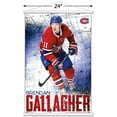 thumbnail image 3 of NHL Montreal Canadiens - Brendan Gallagher 18 Wall Poster with Magnetic Frame, 22.375" x 34", 3 of 5