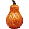 thumbnail image 2 of Vivcore Halloween Pumpkin Light LED Glowing Jack O Lantern Flameless Tabletop Light Up Decor for Indoor Porch Party, Style A 1 Pack, 2 of 8