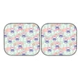 thumbnail image 7 of Bingfone Bulldog Windshield Sun Shade 2-Piece Foldable Car Front Window Sunshade for Most Sedans SUV Truck - Medium, 7 of 7