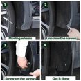 thumbnail image 4 of 4x Car Molded Mud Flaps Splash Guards Mudguards Front Rear Styling For BMW X1 IX1 U11 m35I M sport xLine 2022-2024 Mudflaps, 4 of 5