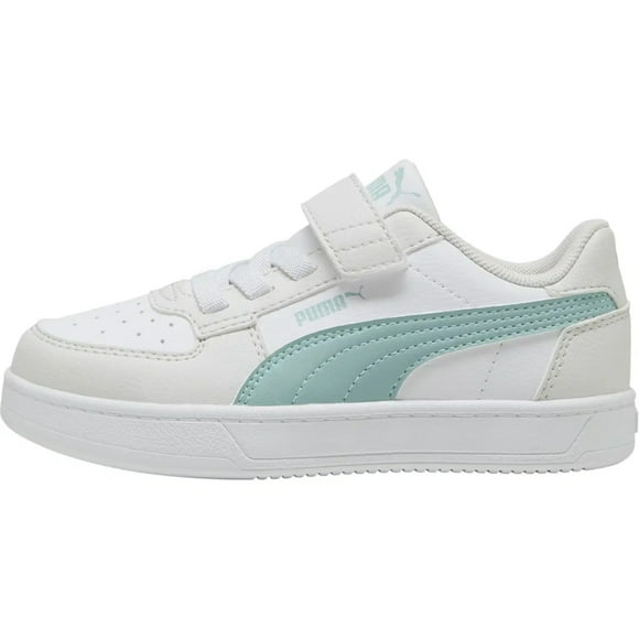 Tenis Casual Puma Caven 2.0 AC+PS Gris/ Verde 393839 44 para niño 19 CM