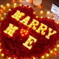 thumbnail image 2 of Decorative Letters Alphabet Letter LED Lights Luminous Number Lamp Decoration Battery Night Light Party Baby Bedroom Decoration, 2 of 5