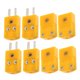 thumbnail image 5 of HAMPPLIES 4Jgo Adaptador Tipo K Para Instrumentos Conector Macho ABS Amarillo, 5 of 8