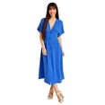 thumbnail image 1 of Vestido midi Roman Fashion V-ELY-0222-AZUL Azul G Juvenil, 1 of 6