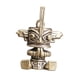 thumbnail image 3 of Llavero de latón con decoración Sanxingdui, llaveros personalizados opcion 2, 3 of 9