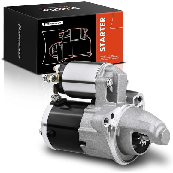 A-Premium Starter Motor Compatible with Ford Fiesta 2011 2012 2013 2014 2015 2016 2017 2018 2019, L4 1.6L, 12V 1.4KW 11 Teeth Clockwise, Replace# AE8T-11000-AB, BE8Z-11002-A, M0T33571