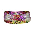 thumbnail image 3 of Uemuo Colorful Tie Dye Stained Glass 3 Printed Sports Headbands for Men Women,Moisture Wicking Workout Headband, Sweatband Headbands,Non-slip Workout Gym Yoga Headband, 3 of 9