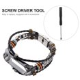 thumbnail image 4 of SHISUYAN Bracelet Rétro Bracelet DIY Compatible avec Xiaomi Mi Band 5/5 NFC, 4 of 9