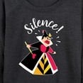thumbnail image 3 of Alice In Wonderland - Queen of Hearts - Women's Lightweight French Terry Long Sleeve Shirt, 3 of 5