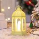thumbnail image 1 of xihome Lmpara de viento hexagonal sin llama, decoracin de mesa de plstico para Halloween, Navidad, fiestas y decoracin del hogar., 1 of 6