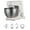 Cream, variant on Midea 5-Quart Blue Stand Mixer, 300W Tilt-Head Kitchen Mixer with Bowl, Attachments & Dough Hook for Baking
