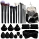 thumbnail image 1 of Set de brochas de maquillaje BS-MALL con bolsa de viaje impermeable, 26 piezas, 1 of 7