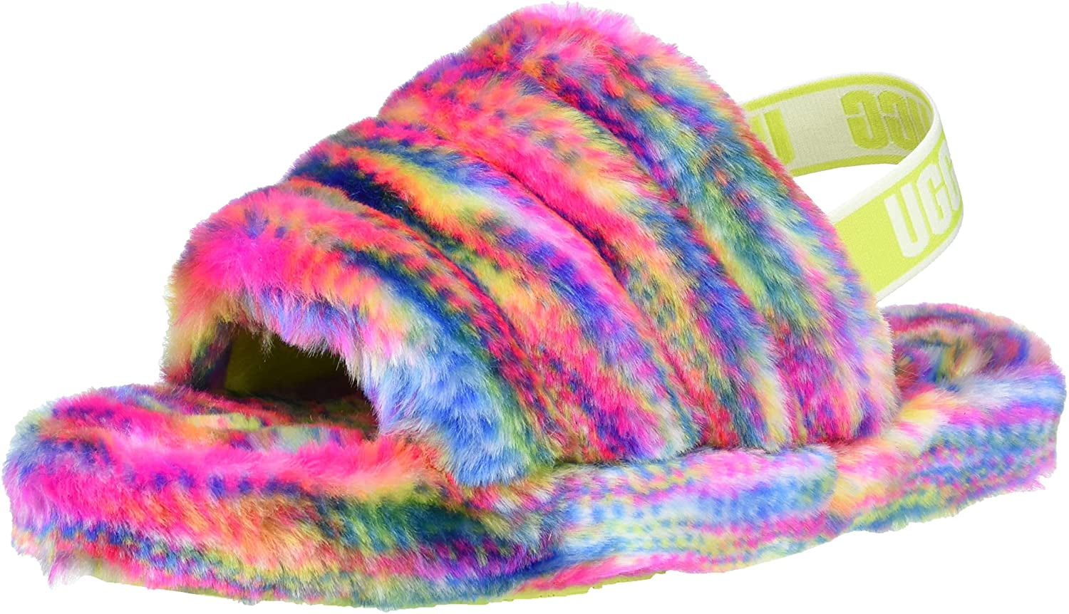 UGG Australia Sheepskin Dive Fluff Slide II Slippers 7M - Walmart.com