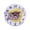 D, variante sur Horloge Murale Tournesol pour Décoration de Maison Salon Chambre 30 cm Ronde Analogique