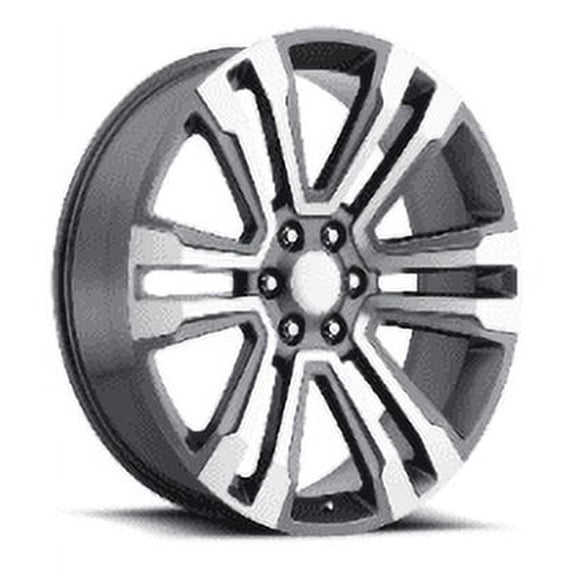 REP G10 22X9 6X139.7 24 78.1 Gun Metal Machined Face